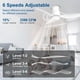 thumbnail image 3 of Ventilador de techo Ohniyou de 42 pulgadas, montaje empotrado con control remoto de luces, blanco, 3 of 9