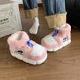 thumbnail image 3 of Zapatillas de algodón de conejo para mujer, zapatos cálidos de invierno con forro de felpa, zapatilla de interior con plataforma para parejas, botas altas para la nieve, zapatilla de casa para hombre, 3 of 5