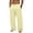 Beige, variant on Sweatpants For Men Drawstring Open Bottom Wide Leg Sweat Pants Casual Fashion Streetwear Athletic Lounge Pants