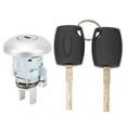 thumbnail image 1 of Cerradura de puerta delantera de coche con 2 llaves 1781417, juego de cerradura de cilindro de puerta de repuesto para Ford Transit MK8 2014-2019, 1 of 14