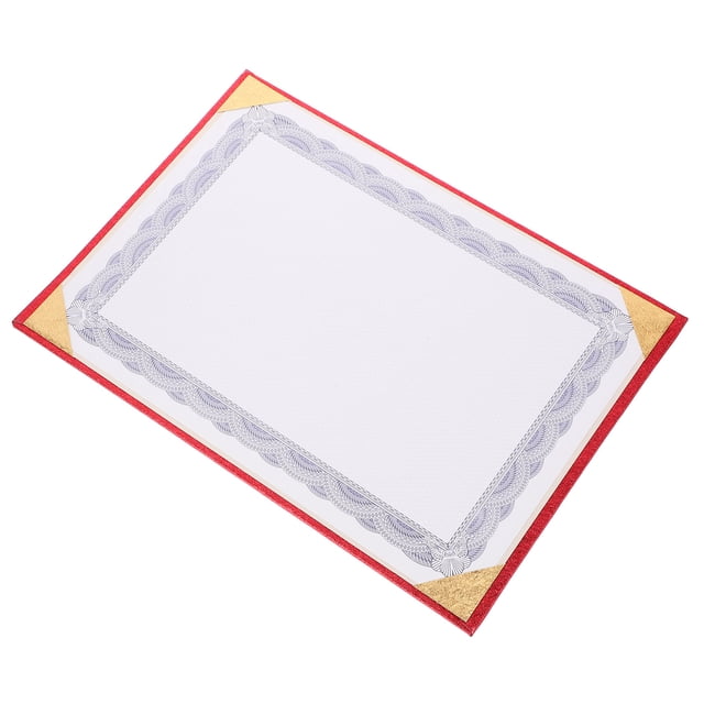 OUNONA 1 Sheet Blank Diploma Paper For Diplomas With Design