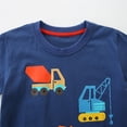 thumbnail image 5 of BOOMNY Toddler Boys Tshirts Short Sleeve T Shirts for Boys Cartoon Excavator Graphic Breathable Loose Fit Cozy Childrens Athletic Tees, 5 of 6