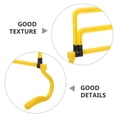 thumbnail image 3 of OUNONA Soccer Training Adjustable Training Hurdles Yellow PP for Trainers Tennis Training 1Pcs, 3 of 8