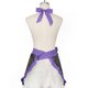 thumbnail image 2 of Rosielily Delantal Vintage Para Mujer Delantal Morado Con Bolsillos Delantal Retro Delantal Lindo Delantal De Cocina Para Cocinar Hornear Vestido Coqueto Algodón Con Volantes Volantes 50S Damas Regalo, 2 of 5