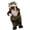 Brown, variant on Christmas Gift Miniature Kitten Lovely Stuffed Toy Classical Song Kitten Figure for Christmas and New Year