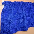 thumbnail image 2 of Rosette Floral Pop Up Flower Window Valance 54 Inch Wide Royal Blue, 2 of 2