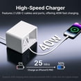 thumbnail image 2 of Estación de carga Gitryin 10 en 1 40W USB-C con protección contra sobretensiones, 2 of 9