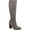 Grey, variant on Journee Womens Kyllie Wide Calf Stacked Heel Knee High Boots