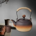 thumbnail image 6 of TISHITA Ceramic Teapot 800ml Lightweight Chinese Teapot Portable Durable Tea Maker Tea Kettle for Cafe Camping Restaurant Picnic Shop, 6 of 8