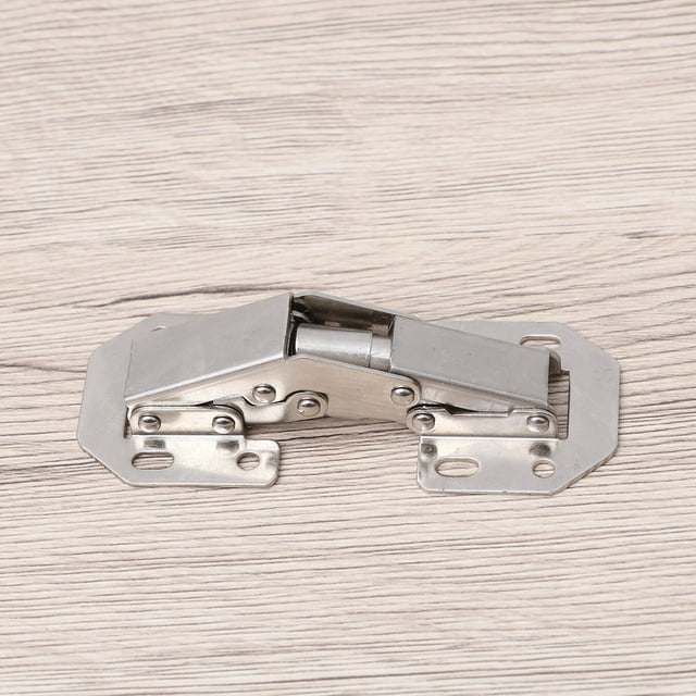 Greenadscape Cabinet Door Buffer Hinge Metal Silver 1Set for Cupboard Drawer Mute Buffer