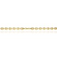 thumbnail image 4 of 18K Yellow Gold Over Silver 8mm Puffed Anchor Mariner Chain Necklace 16"-24", 4 of 8