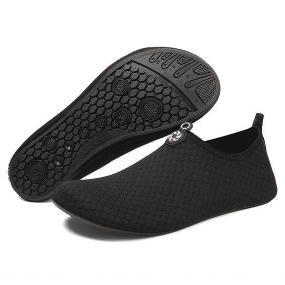 Outfmvch Water Shoes Beach Shoes Pool Socks Water Shows Swim Shoes Shoes Women Water Shoes for Women Socks for Beach Soccer River Shoes A1 Black A