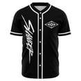 thumbnail image 2 of Slander Merch Black Baseball Jersey Harajuku Thin button Baseball Uniform Baseball Jersey Fro EDM, 2 of 4