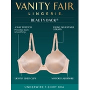 Vanity Fair Lingerie Women's Beauty Back Full Coverage Smoothing Underwire Bra, Style 75345