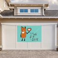 thumbnail image 7 of DouZhe A Heart Fox Sign Banner, Valentines Day Hanging Banners Backdrop Festive Party Decor for Indoor Outdoor, 47 x 71 Inches, 7 of 7