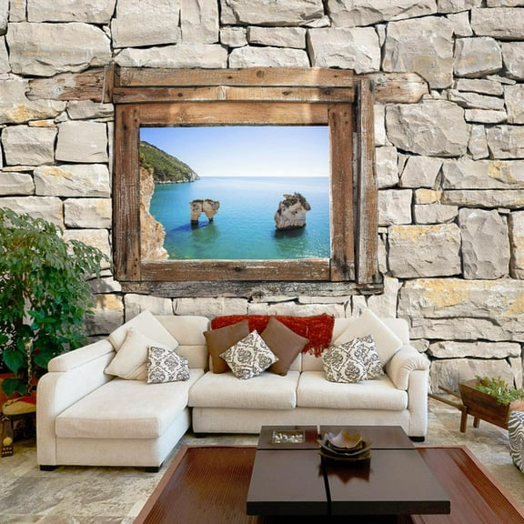 Tiptophomedecor Landscape Wallpaper Wall Mural - Zagare Bay