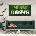 thumbnail image 2 of Zufioo Merry Christmas Print Holiday Banners, Party Banners, Hanging Flags, Bar Shopping Mall Garden Wall Decorations, Holiday Decoration Supplies-Medium, 2 of 8