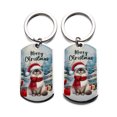 thumbnail image 2 of Merry Christmas Ragdoll Enjoys Catmas Winter Xmas Holiday Stainless Steel Keychain Cat Lover Kitten Owner Gifts Idea Collar Charm Tag Keyring - 02022, 2 of 5
