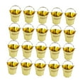 thumbnail image 2 of FVDPWYE 20Pcs Small Candy Buckets Cookie Barrel Party Favors with Handle Fashion Wedding Gold, 2 of 9