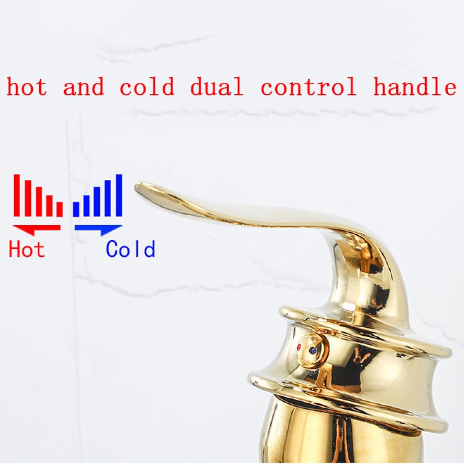 Vintage Sink Faucet Bathroom, Cold Hot Mixer Vintage Vanity Tap, Bathroom Faucet Antique Brass, Single Handle Bathroom Sink Faucet, Gold