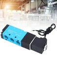 thumbnail image 1 of Pneumatic Solenoid Valve, IP65  Sealing Fine Threaded Holes 2 Position 5 Way Solenoid Valve High Sensitivity  For Industrial Equipment DC24V, 1 of 8
