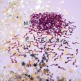 thumbnail image 2 of Miangastore Confetti Purple Plastic Wedding Decorations 1Set 0.79X0.20X0.04in, 2 of 9