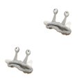 thumbnail image 2 of Jumpingount Diadema de dibujos animados Elástica y fácil de usar Lavar la cara Durable Felpa Ojos de caracol Orejas Diadema de felpa Útil gris 2Conjunto, 2 of 6