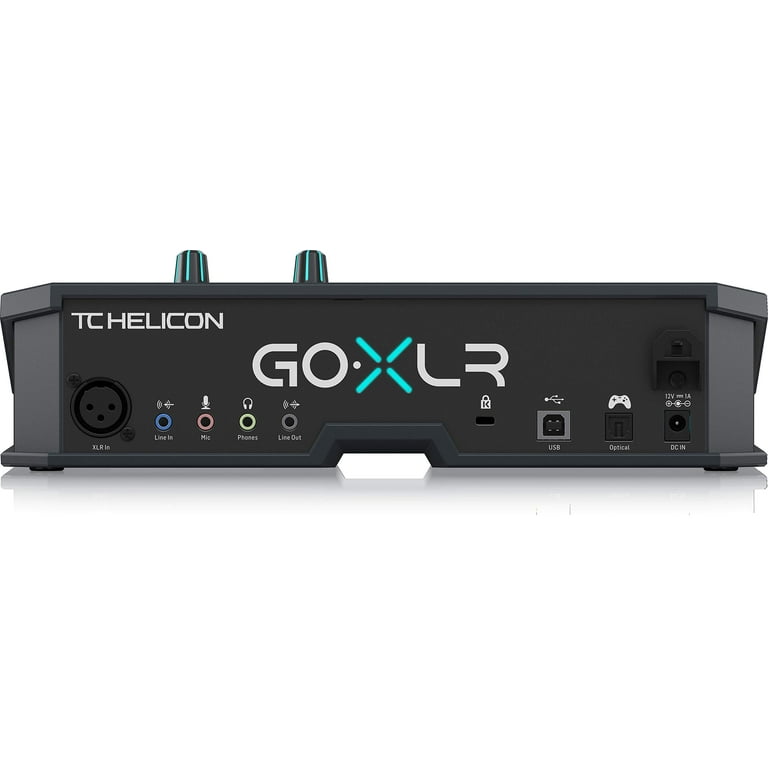 707 TC HELICON GO XLR オーディオインターフェース TC Helicon GO XLR Mini | ライブ配信に最適なオールインワン
