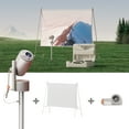 thumbnail image 1 of XGIMI MoGo 3 Pro Outdoor Projector with PowerBase Stand, 70" Screen & Travel Case – All-in-One Portable Home Theater for Camping and Family Movie Nights, 1 of 7