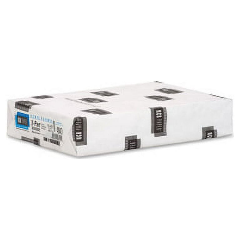 NCR Xeroform Inkjet Printer Paper 8.5 x 14 inch White & Canary 2500/Carton  5889 