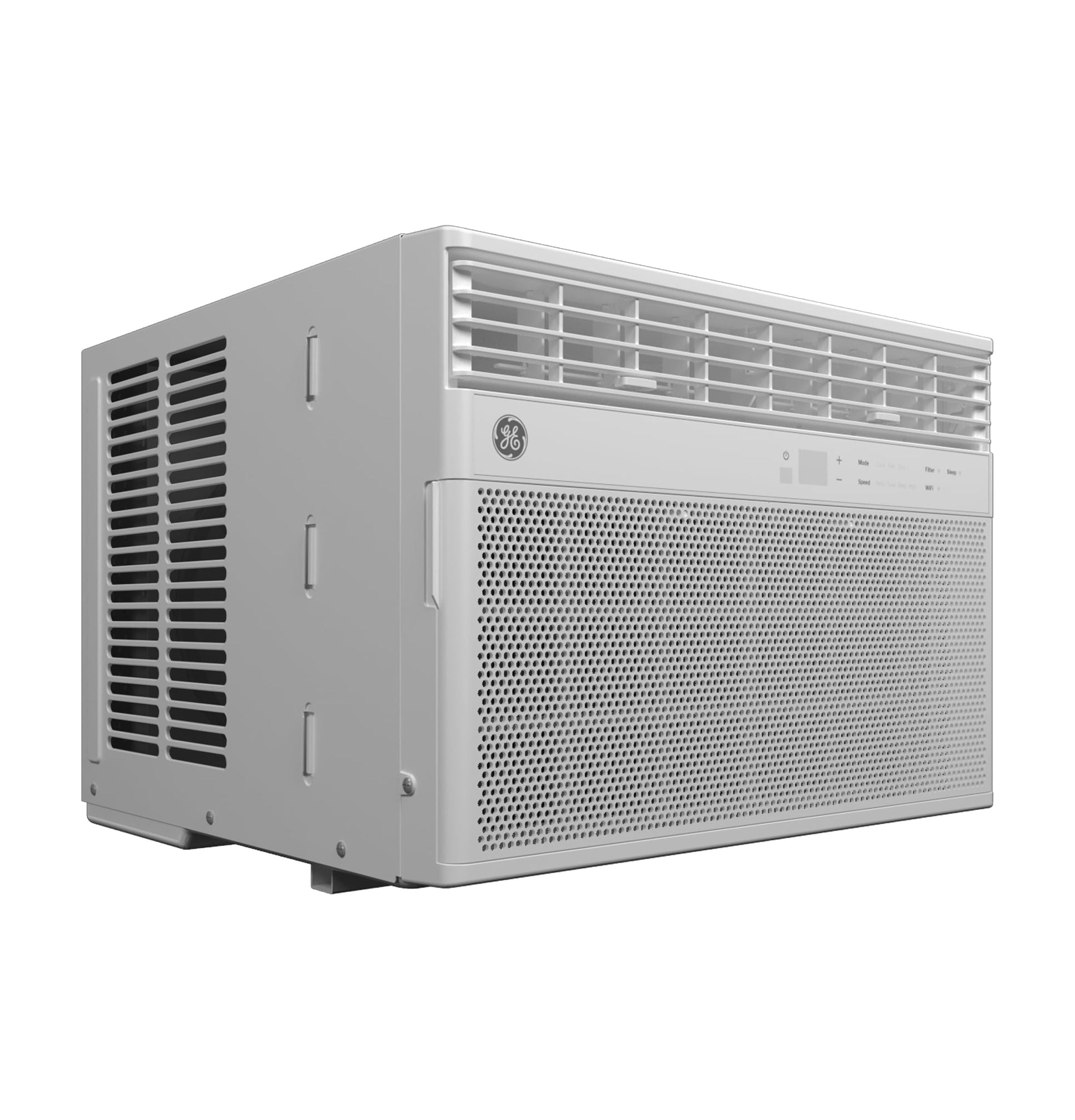 GE 10,000 BTU, 115V Smart Electronic Window Air Conditioner with remote, Covers up to 450 Sq. Ft., Wifi and Eco Mode