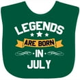 thumbnail image 3 of Inktastic legends are born in july Boys or Girls Baby Bib, 3 of 4