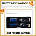 thumbnail image 4 of braveheart 32pcs Sketching Pencils Set Drawing and Sketch Kit 32-Piece Set with Pencils, 4 of 6