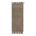 thumbnail image 3 of Unique Loom Chunky Jute Collection Area Rug (2' 7" x 6' 1" Runner Gray), 3 of 7