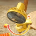 thumbnail image 5 of FHBVT USB Rechargeable Clip Fan, Adjustable 3 Speeds for Desk and Stroller, Portable Shaking Fan for Home Office Dormitory Outdoor Use, Quiet Operation, Ideal for Summer Cooling, 5 of 7