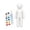 C#005, variant on Blank Paintable Figure Toy Kit, 3D Printed DIY Art Craft Painting Set with 12 Colors Paints & 2 Brushes, Creative Funny Interactive Toy for Kids Family Game Night (A)