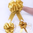 thumbnail image 3 of 30 PCS Christmas Gold Gift Wrap Bows, Pull Bows for Wrapping, Large Decor Bow Baskets, Flower Bouquets, Birthday Present Box, Wedding Car, 3 of 4