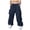 Dark Blue, variant on Men's Parachute Pants Casual Baggy Cargo Drawstring Trouser | Vintage Unisex Pants,Drawstring Street Pants,Hiking Pants,Drape Sweatpants (Khaki, XXL)