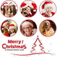 thumbnail image 4 of JUANANIUG Christmas Hat Santa Hat Adult: Xmas Holiday Hat for Women and Men - Extra Thicken Classic Fur for Christmas New Year Festive Holiday Party Supplies 1pack, 4 of 7
