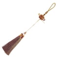 thumbnail image 4 of Hanging Tassel Decor Dark Brown Polyester Unique Visual Appeal with DIY Tassel Pendant for Crafts, 4 of 4