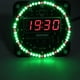 thumbnail image 4 of Kit De Reloj Electrónico Diy, Juego De Herramientas De Visualización De Temperatura Y Tiempo Led Digital Giratorio Controlado Por Luz Multifuncional Para El Interior Del Hogar Moyic EL009900-00, 4 of 5