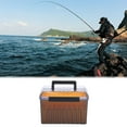 thumbnail image 1 of Organizador de cajas de pesca accesorios de pesca Gran capacidad Divididos extraíbles prácticos Divisores portátiles de almacenamiento portátil Caja Estilo B, 1 of 8