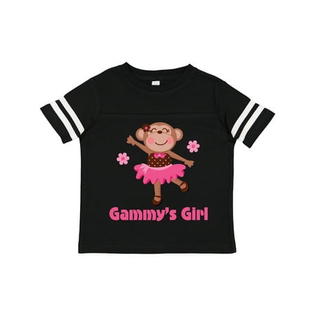 

Inktastic Gammy s Girl Monkey Gift Toddler Toddler Girl T-Shirt