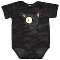 thumbnail image 3 of Inktastic Goth Animals Pets Black Cat Boys or Girls Baby Bodysuit, 3 of 5