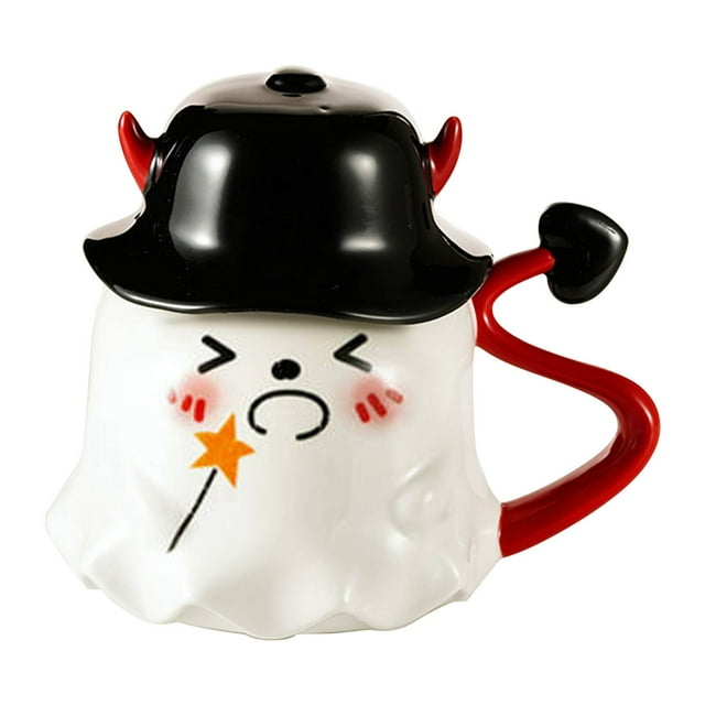 ABPWLY Personalized Ghost Mug Halloween Ghost Demons Mug Clearance Home Organization Canada Days Home Organization Home