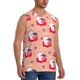 thumbnail image 2 of Balery Bunny And Strawberry Camisetas sin mangas para hombre, absorbe la humedad y protege contra el mal olor.-Large, 2 of 7