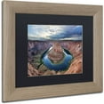 thumbnail image 2 of Trademark Fine Art "Around the Bend" Canvas Art by Michael Blanchette Photography Black Matte, Birch Frame, 2 of 4