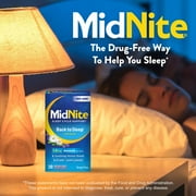 MidNite (2Pk, 60Ct) Melatonin Back To Sleep, Low Dose, 1.5 mg Melatonin Sleep Aid