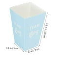 thumbnail image 3 of 20 Pack Gender Reveal Popcorn Paper Boxes Pinks And Blue Candy Favors Treating Cups For Girl Boy Baby Shower Reveal Party Decorations Supplies(Blue, ）(One Size,As Shown), 3 of 8