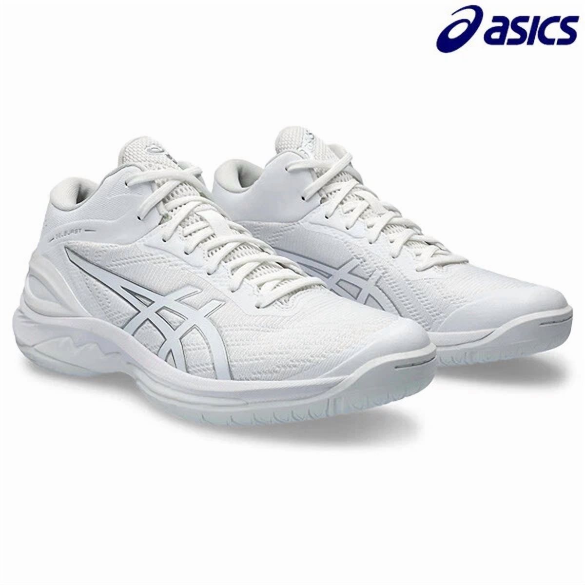ASICS GELBURST 28 EXTRA WIDE 4E 1063A082 100 White Pure Silver